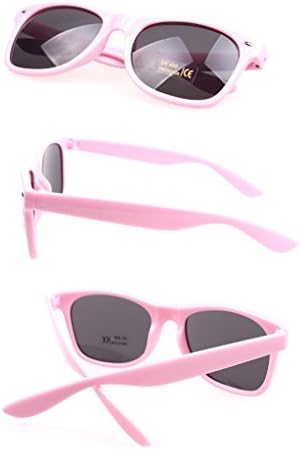 Sunglasses Retro new vintage style shades men women classic wayfarer styles Trendy Cool Sunglasses Unisex (Pink)