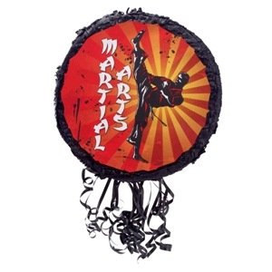 Martial Arts 18 Pull String Pinata