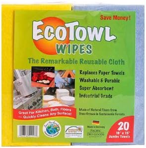 Ecotowl Pacific Dry Goods Wipes, 12 Ounce