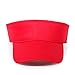 MuLuo Golf Tennis Baseball Summer Visor Cap Cotton Kids Boys Girls Sunhat Red