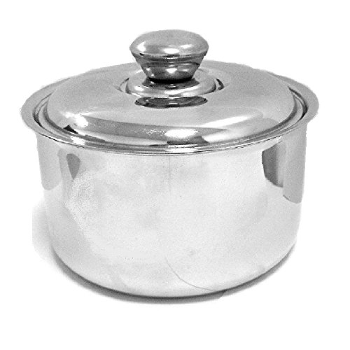 AMG A-1200mL Stainless Steel Insulated Casserole Hot Pot Food Warmer, 1.2-Liter