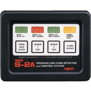 XINTEX 2 CHANNEL PROPANE DET SQ BEZEL W/PLUG IN SENSOR