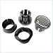 Stella Azzurra Alpha-Zeta Carbon Road Bicycle Handlebar Lockrings and End Plugs