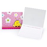Sweet-As-Can-Bee Thank-You Notes (8) Party Supplies