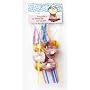 Charlie & Lola Straws (x 8) with biscuit motif