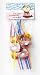 Charlie & Lola Straws (x 8) with biscuit motif