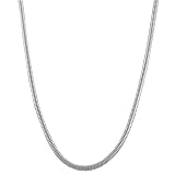 Elegant & Smooth 925 Sterling Silver Snake Chain