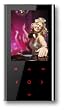 Coby 16 GB Flash MP3 Player with 2.4-Inch Color LCD, FM and Touch Pad Control (Black)