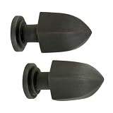 Deluxe Pointed Stair Rod Rubbed Bronze