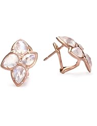 Alberian & Aulde "Morning Star" Moonstone Cluster Earrings