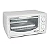 0.32 Cubic Foot Toaster Oven Broiler Color: White