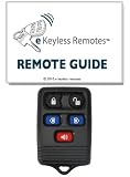 1999-2003 Ford Windstar Keyless Entry Remote Fob Clicker With Free Do-It-Yourself Programming and Free eKeylessRemotes Guide