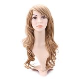 HDE (TM) Long Wavy Dirty Blonde Hairstyle Wig