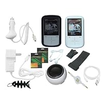 iShoppingdeals - Lot Premium Charger Cable Accessories Bundle Set for Sandisk Sansa Fuze+ Plus 4GB , 8GB , 16GB