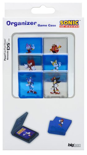 BigBen Nintendo DS Lite/DSi/DSi XL - Game Organizer "Sonic"