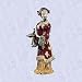 chinese serving maiden statue new porcelain sculpture