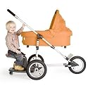 Kid Sit 'Buggy Sit-On' board - Grey/Orange
