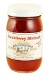 Byler's Relish House Homemade Amish Country Strawberry Rhubarb Jam 16 oz.