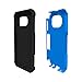 TRIDENT Cell Phone Case for Samsung Galaxy S 6 Aegis - Retail Packaging - Blue/Blue