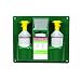 Heathrow Scientific HD1020B Personal Eyewash Station with Two 32 ounces Bottle, 355mm Width x 425mm Height x 105mm Depth