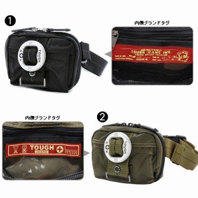 tough タフ [DISCUS/ディスカス] ウエストバッグ 57030
