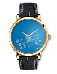 SPRAWL Aanalog Fashion Series Gold Ladies Watches of Genuine Black Leather Strap,Unique Wrist Watch for Women Girls Designed with Entertainment World