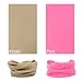 Oureamod Wide Headbands for Men and Women Athletic Moisture Wicking Headwear for Sports,Workout,Yoga Multi Function (Solid)