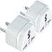 Lewis N. Clark Japan/Taiwan/Americas Adapter Plug - set of 2