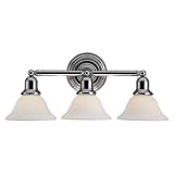Sea Gull 44062-05 Sussex 3-Light Chrome Wall Bar