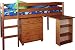 ANTIQUE FELIX MIDSLEEPER BED WITH CHEST & PULL OUT DESK FROM CENTURION PINE