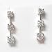 14K White Gold Diamond Earrings - 0.50 Ct.