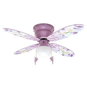 Kng 001114 Fairies Hugger Ceiling Fan by 