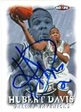 Hubert Davis autographed Basketball card (Dallas Mavericks)