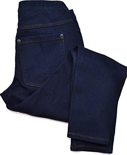 Hue Womens Original Jeans Capri Leggings Blue Large(12-14)