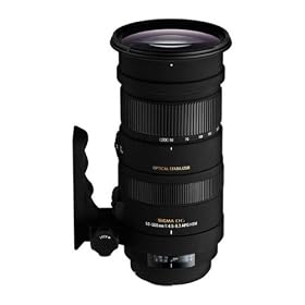 SIGMA Telephoto zoom lens - 50 mm - 500 mm - f / 4.5-6.3 APO DG OS HSM - SA