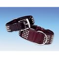 Nobby 78495-03 Leder Halsband "VINTO" L: 50 cm, B: 35 mm, braun