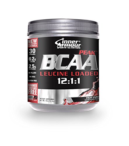 Inner Armour BCAA Peak Diet Supplement, Fruit Punch, 354 Gram Inner Armour BCAA Peak Diet Supplement, Fruit Punch, 354 Gram