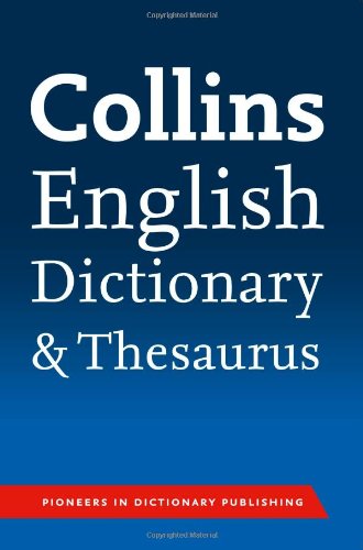 Collins English Paperback Dictionary and Thesaurus