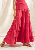 Chadwicks Tiered Peasant Skirt