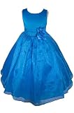 New Turquoise Flower Girl Pageant Easter Dress Sz 2 to 12 - Same Day Shipping. Orders Arrive in 3-5 Days (10)