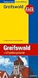 Falk Stadtplan Extra Standardfaltung Greifswald