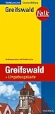 Falk Stadtplan Extra Standardfaltung Greifswald