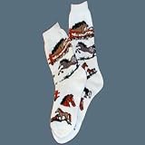 SOCKS LADIES HORSE PATTERN [Misc.]