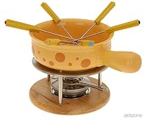 KÄSEFONDUE SET SCHWEIZER KÄSE 9-TEILIG