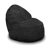 Crash Landing Memory Foam Comfy Chair, Black