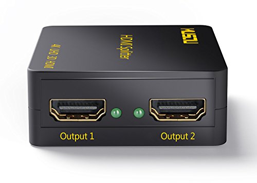 Hdmi splitter,musou 4k/2k hdmi switch powered splitter …