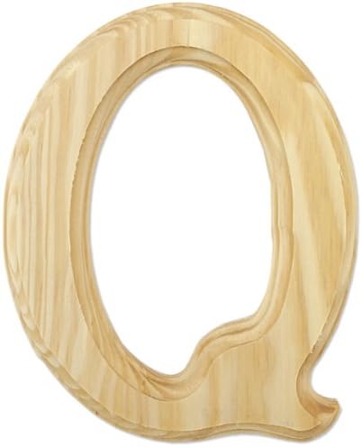 Wood Letters 6"-Q