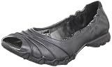 Skechers Women's Bikers-Scrunchy Ruched Open-Toe Skimmer