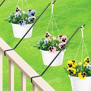 Set Of 2 Angled Deck Hangers
