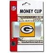 Green Bay Packers Large Money Clip/Card Holder - NFL Football Fan Shop Sports Team Merchandise
